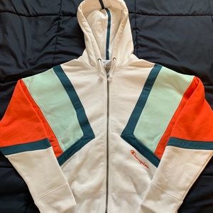 Women’s Champion zip up hoodie size Medium